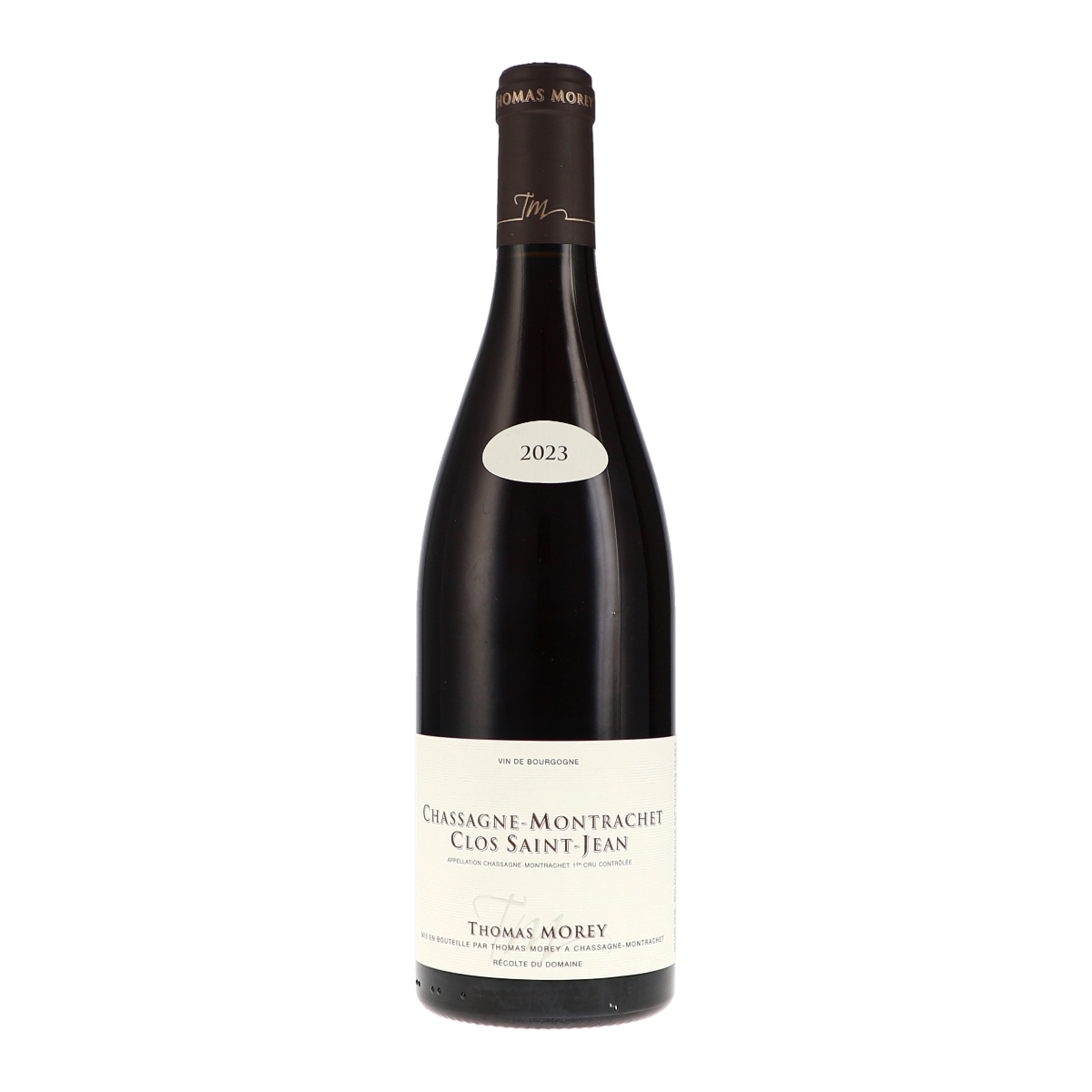 Chassagne-Montrachet 1er Cru rouge Clos Saint-Jean AOC 2023