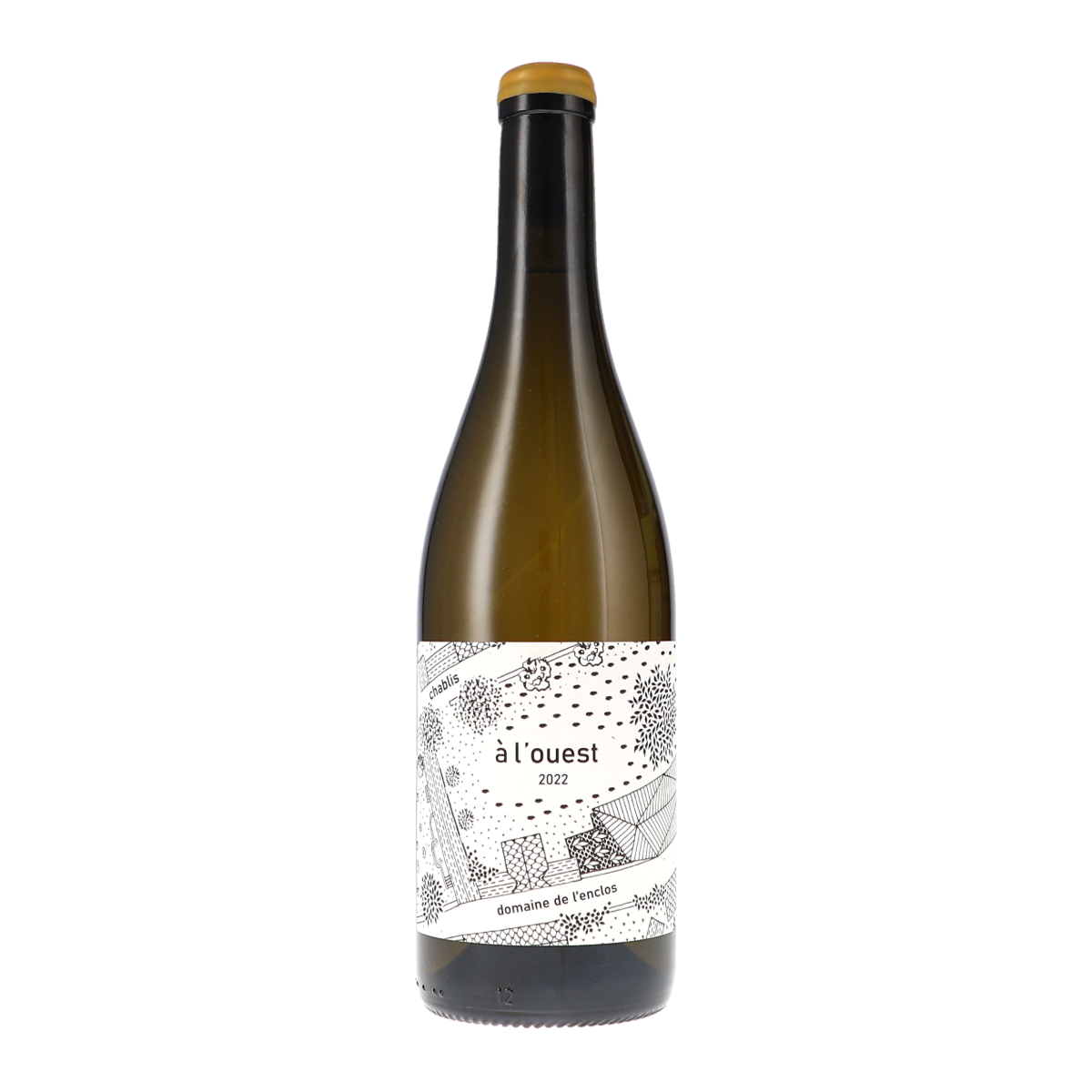 Chablis "á l'ouest" AOC, sans sulfite ajouté 2022