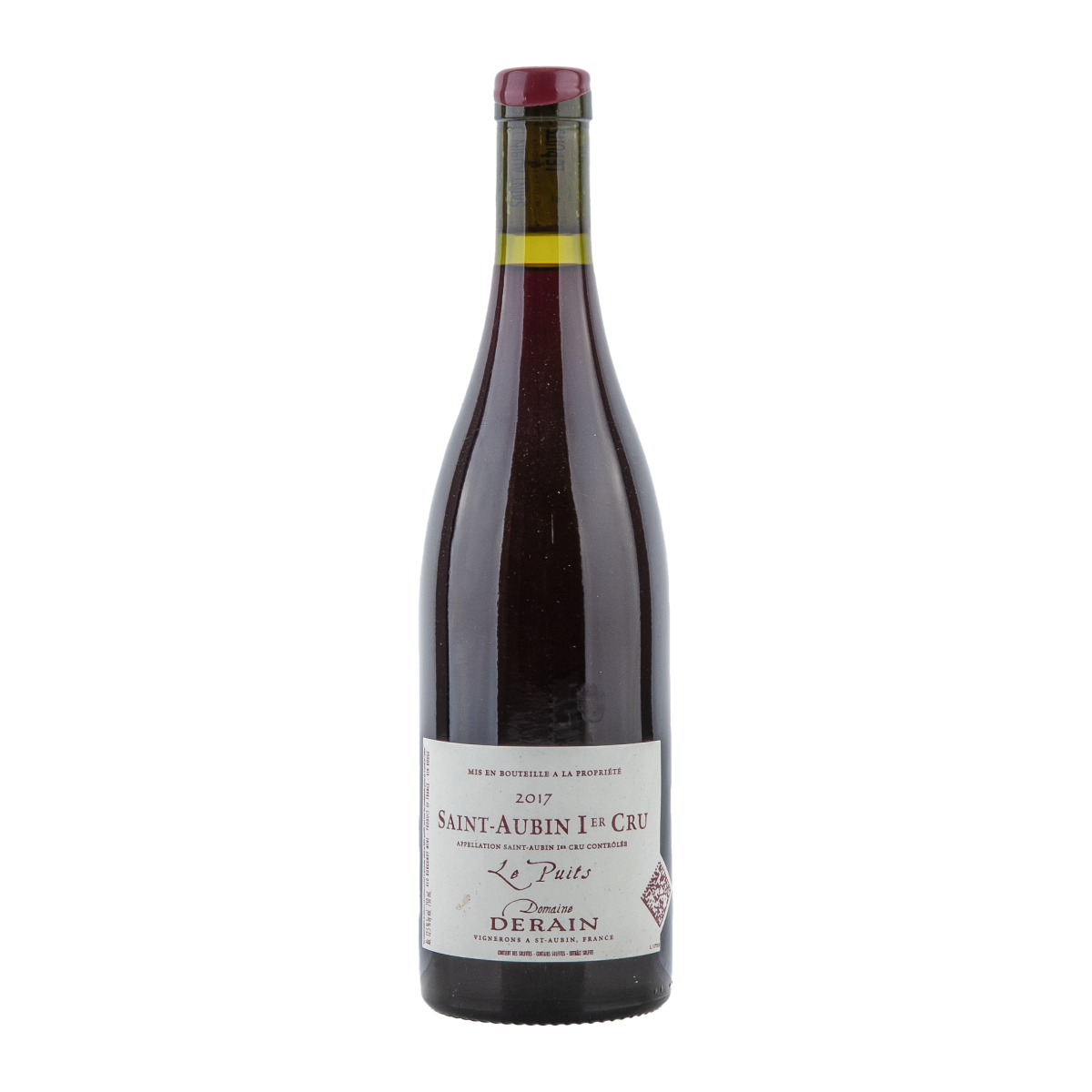 Saint-Aubin rouge 1er Cru "Le Puits" 2017
