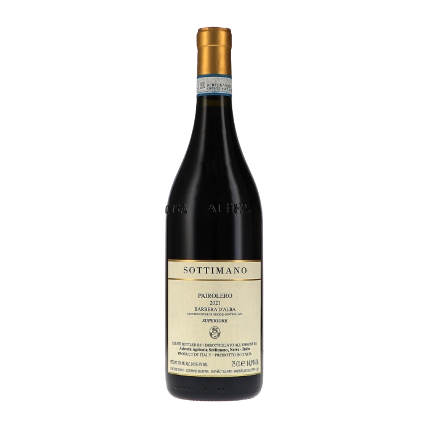 Barbera d'Alba DOC Pairolero Superiore 2022